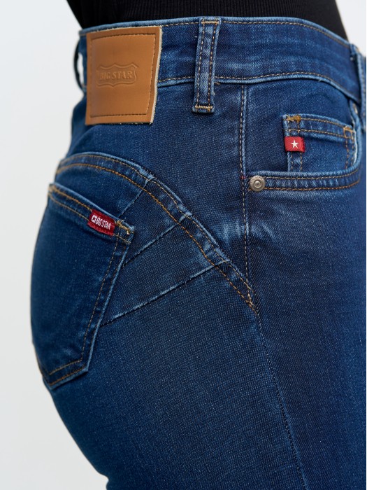 Dámske nohavice push up jeans MELINDA HIGH WAIST 658